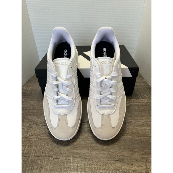 Adidas Men's Barreda Classic Striped Tennis Shoes White Size 11 NIB/NWT JI2308 - Picture 5 of 11